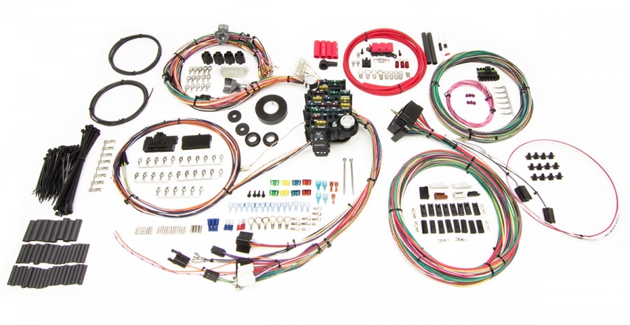 Painless Wiring 20205 27 Circuit Classic-Plus Customizable Chassis Harness   27