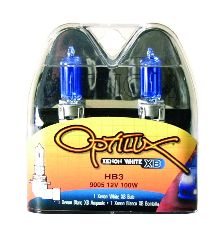 Hella H71070347 Optilux Xb Series Hb3 9005 Xenon Halogen Bulbs, 12V,
