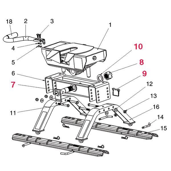 Husky Towing Bracket Replacement  Towing Bracket Replacement