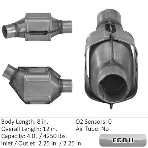 Eastern Catalytic Catalytic Converter-Universal P/N:83425  Catalytic