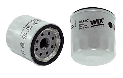 Wix Engine Oil Filter P/N:Wl10001  Filters Wf10114 Fuel Filter; Height (In) -