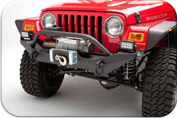 Body Armor Tj-19531 Front Base Bumper Fits 87-06 Wrangler (Tj) Wrangler (Yj)