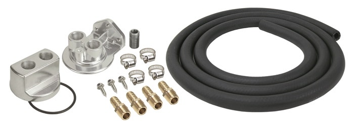 Derale 15715 Engine Oil Filter Relocation Kit   Engine Oil Filter Relocation Kit