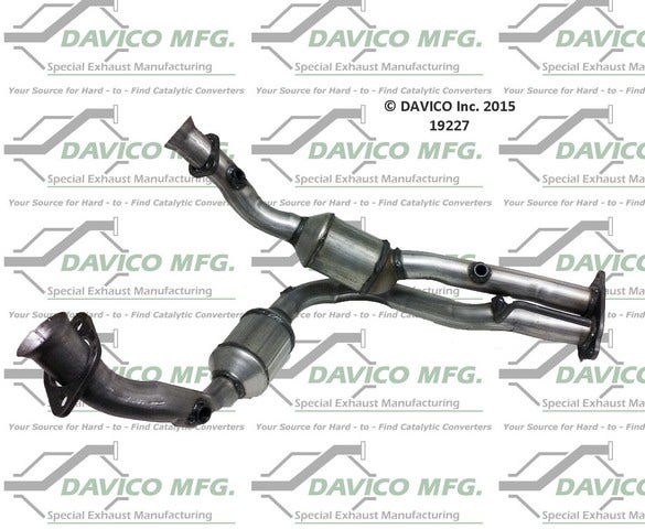 Davico Mfg Catalytic Converter P/N:19227  Catalytic Converter P/N:
