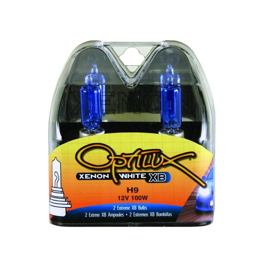 Hella H71070792 Optilux Xb Series H9 Xenon White Halogen Bulbs, 12V, 100W 2 Pack