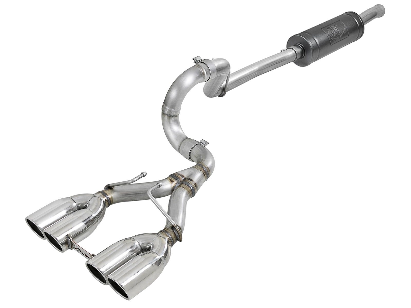 Afe Power 49-38071-P Rebel Series Performance Cat-Back Exhaust System   Rebel