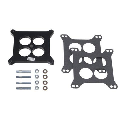 Trans-Dapt Performance 2370 Plastic Phenolic 4 Barrel Carb Spacer Ported 0.5 In.