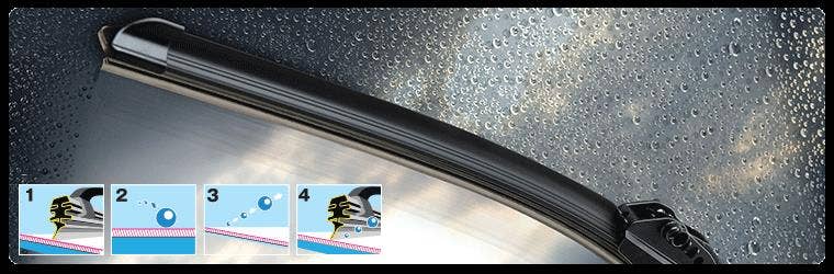 Piaa 96143 Aero Vogue Premium Hybrid Silicone Wiper Blade   Windshield Wiper