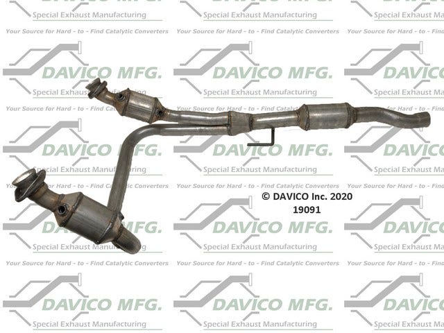 Davico Mfg Catalytic Converter P/N:19091  Catalytic Converter P/N: