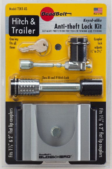 Tow & Stow Anti-Theft Lock Kit Tow & Stow Anti-Theft Lock Kit