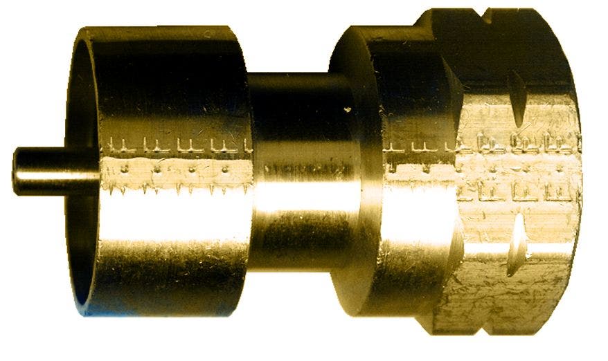 Jr Products 07-30175 Reserve Cylinder Adapter   Propane Adapter Fitting; End