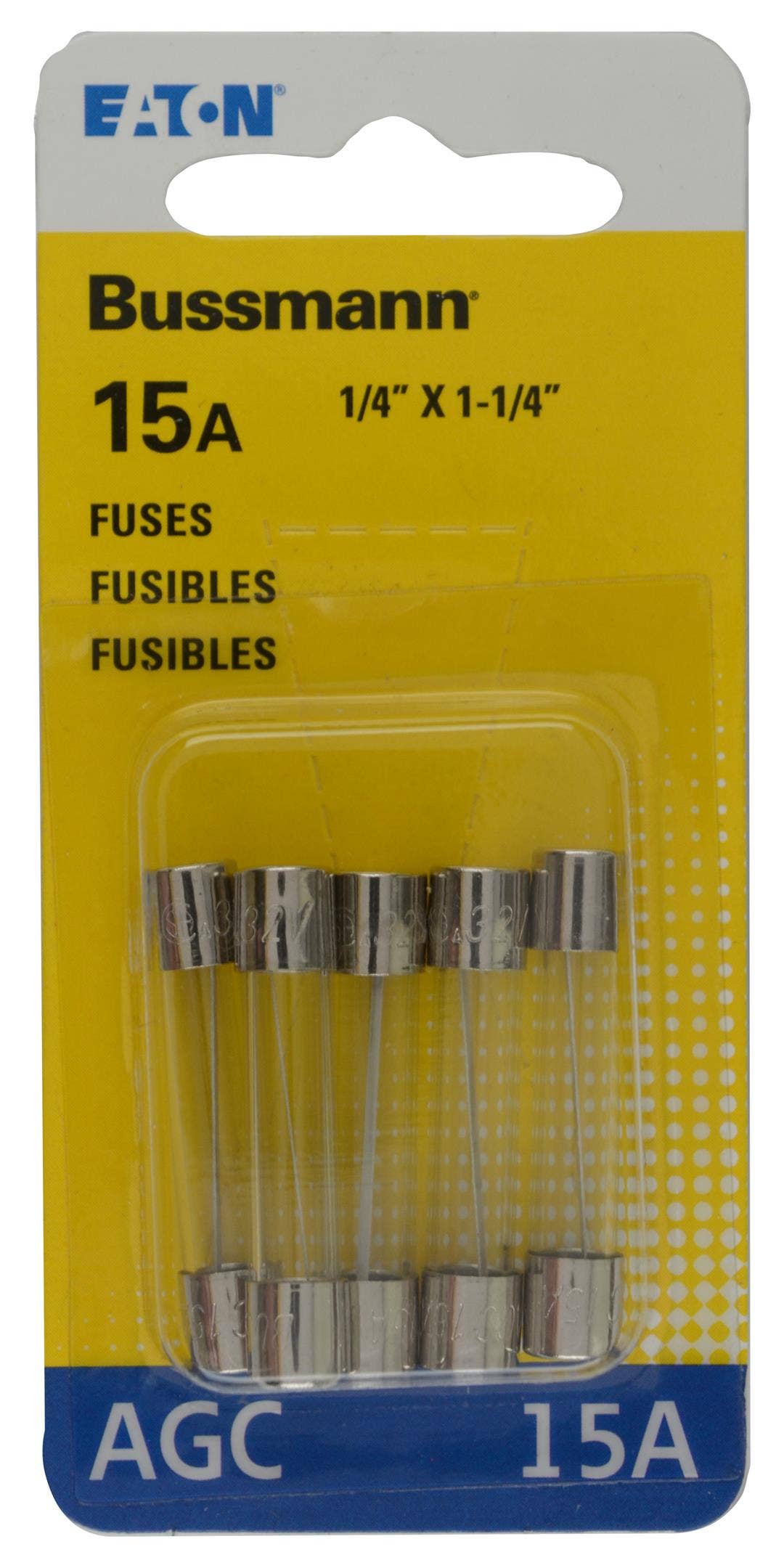 5Pk Bp/Agc15 Fuses 5Pk Bp/Agc15 Fuses