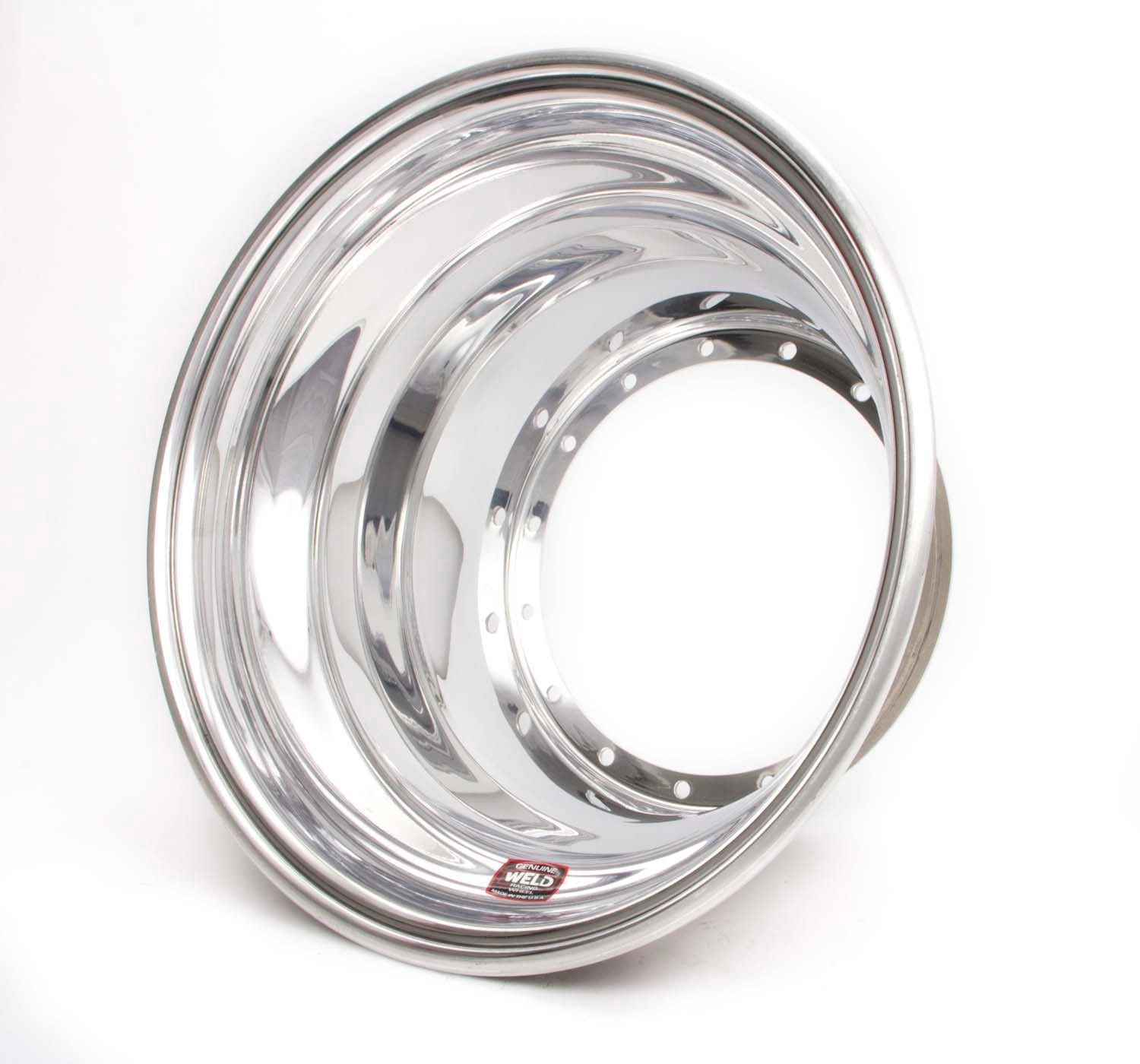 Weld Racing P857-5714  Wheel Shell, Outer, 15 X 7.25 In, Aluminum, Polished,