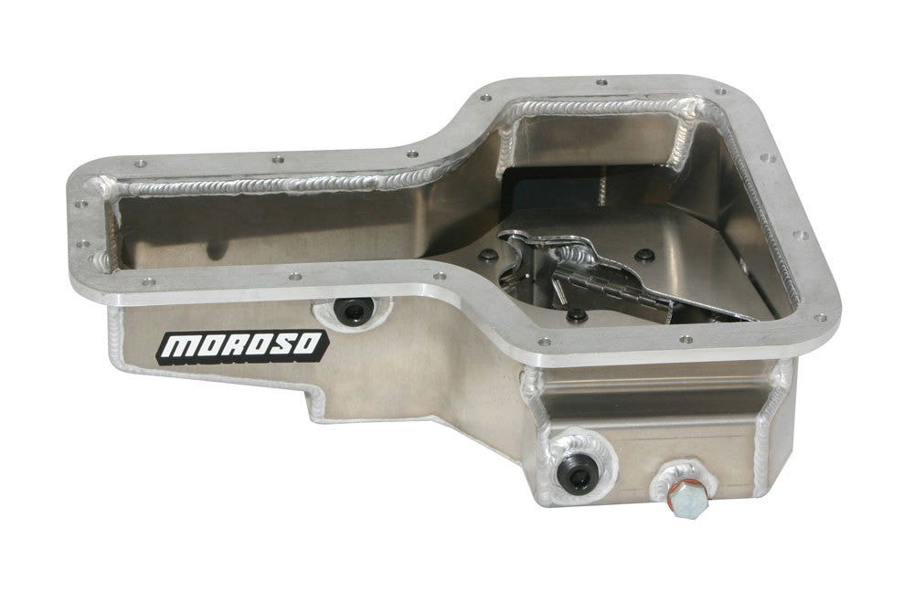 Moroso 20970 Aluminum Wet Sump Oil Pan For Toyota/Lotus   Aluminum Wet Sump Oil