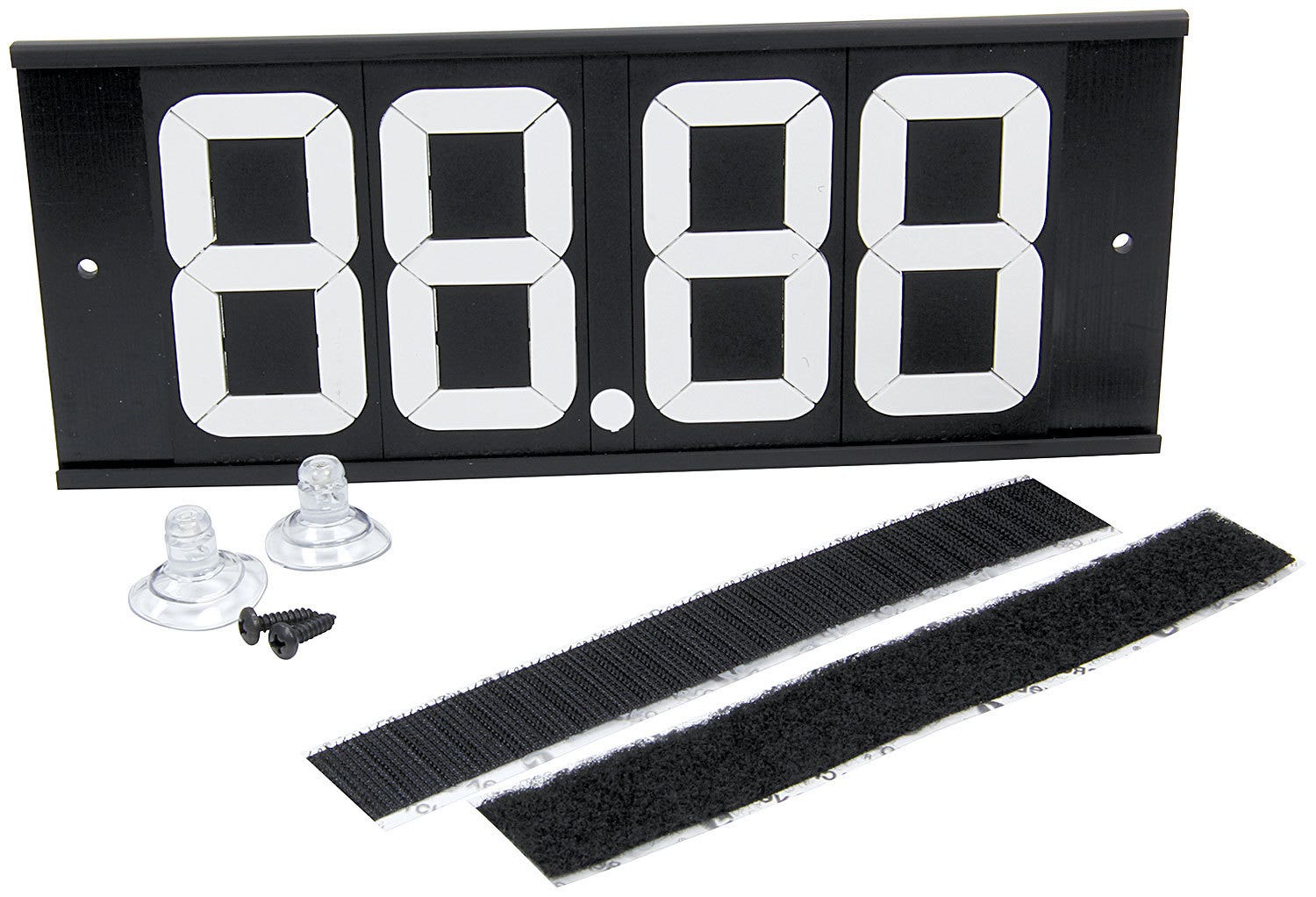 Allstar All23293 Dial-In Board 4 Digit W/Suction Cups And Velcro Allstar