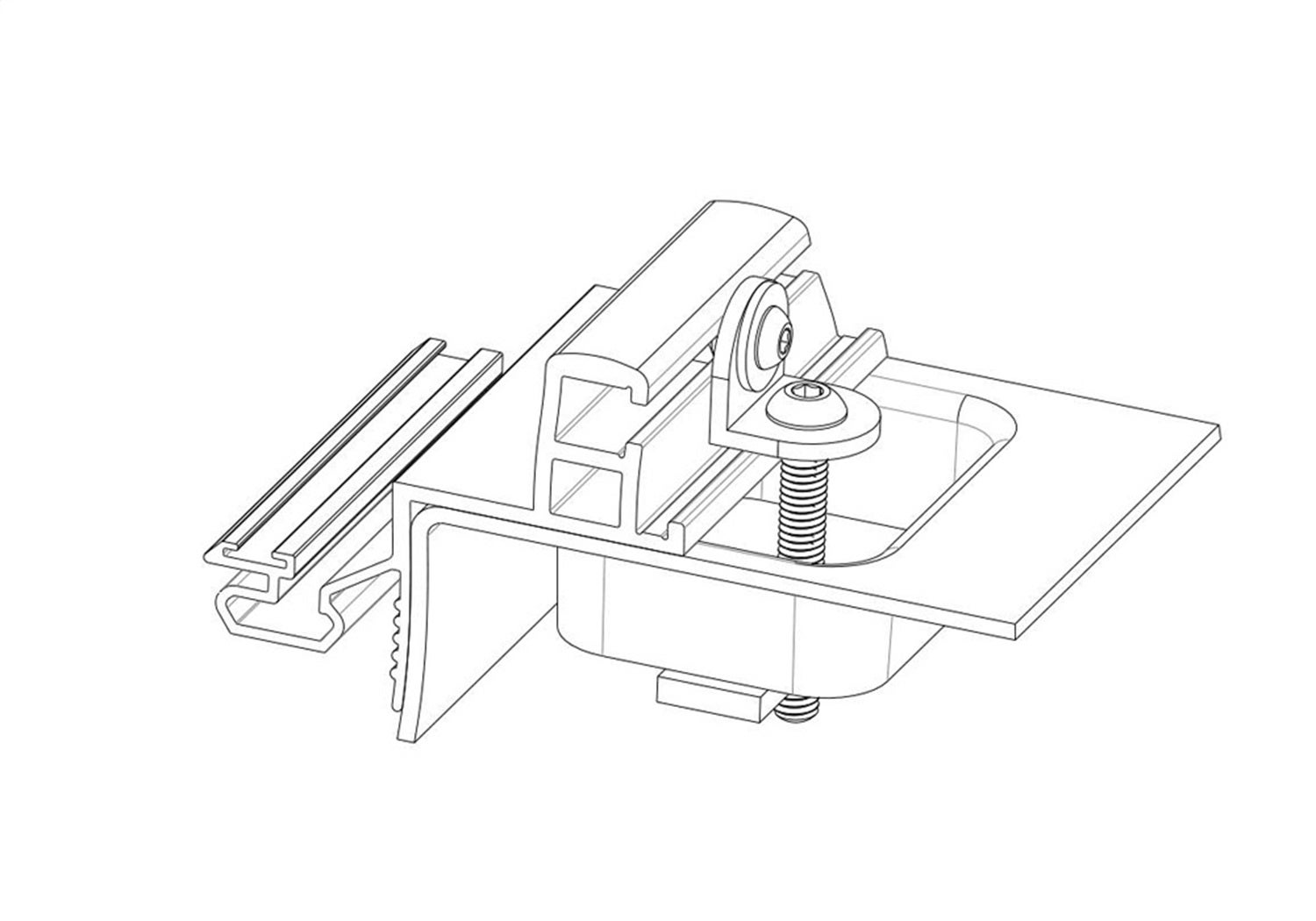 Bak Industries Parts-316A0001 Bakflip Cs Stabilizer Bracket Kit   Bakflip Cs