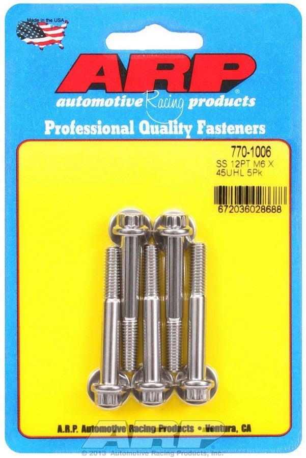 Arp (770-1006) Bolt, Stainless Steel Arp () Bolt, Stainless Steel