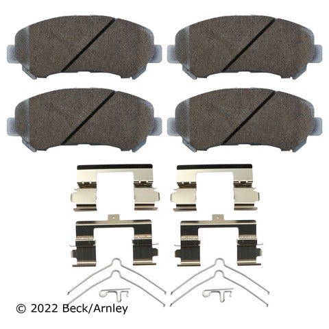 Beck/Arnley Disc Brake Pad Set P/N:085-6831  Disc Brake Pad Set P/N: