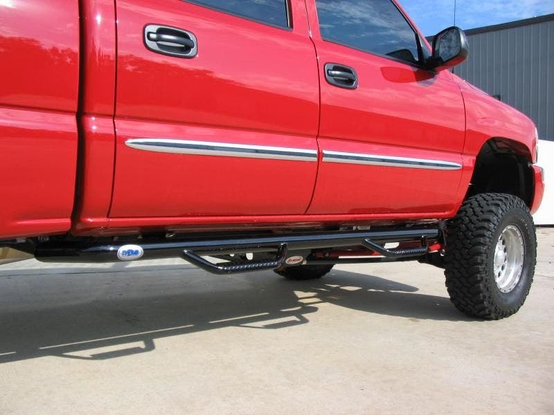 N-Fab C0180cc Cab Length Nerf Step Bar   Nerf Bar Cab Length; Diameter (In) - 3