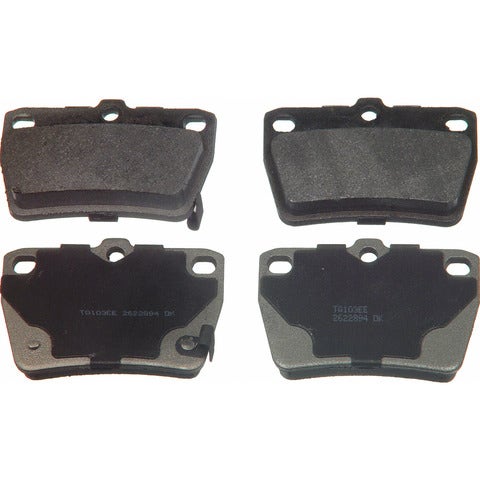 Wagner Brake Disc Brake Pad Set P/N:Mx1051  Disc Brake Pad Set P/N: