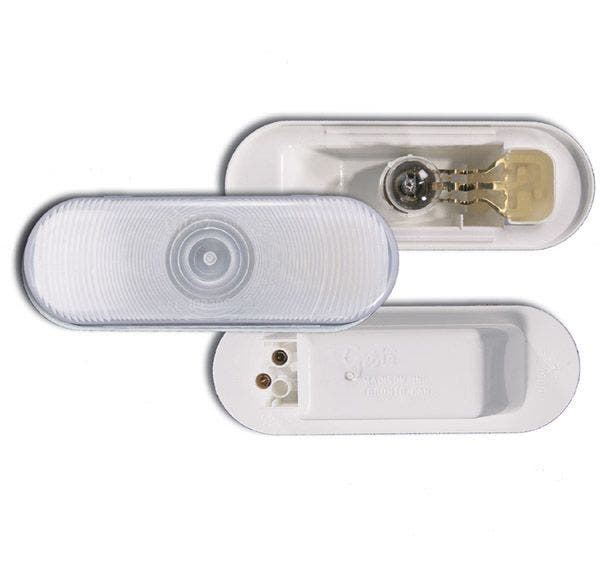 Grote 62231 Torsion Mount Iii Oval Dual System Backup Light (Female Pin)
