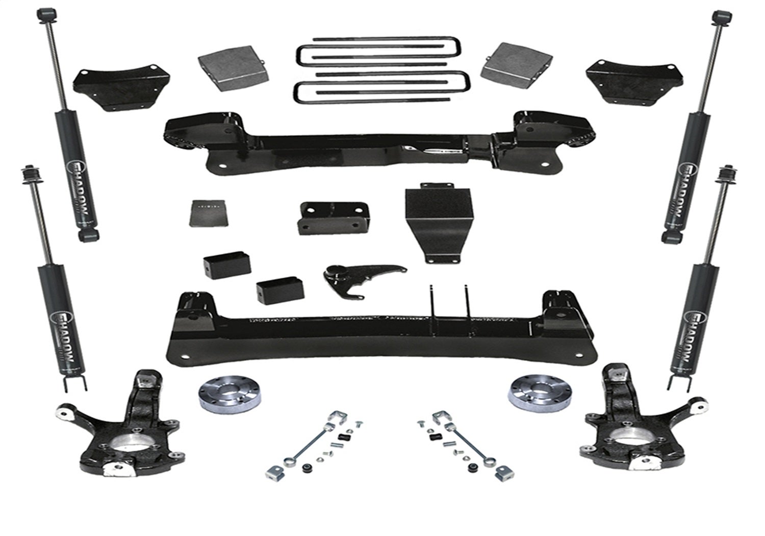 Superlift K121 Suspension Lift Kit W/Shocks   Suspension Lift Kit W/Shocks