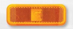 Optronics International Llc Rectangular Marker Light; White Base; Two Wire;