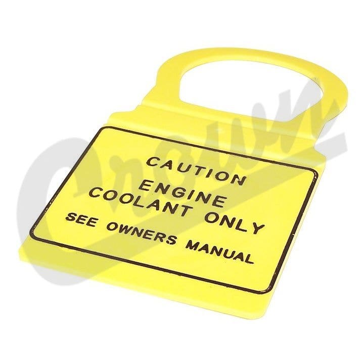 Crown Automotive 4682828 Coolant Tank Cap Crown Automotive  Coolant Tank Cap