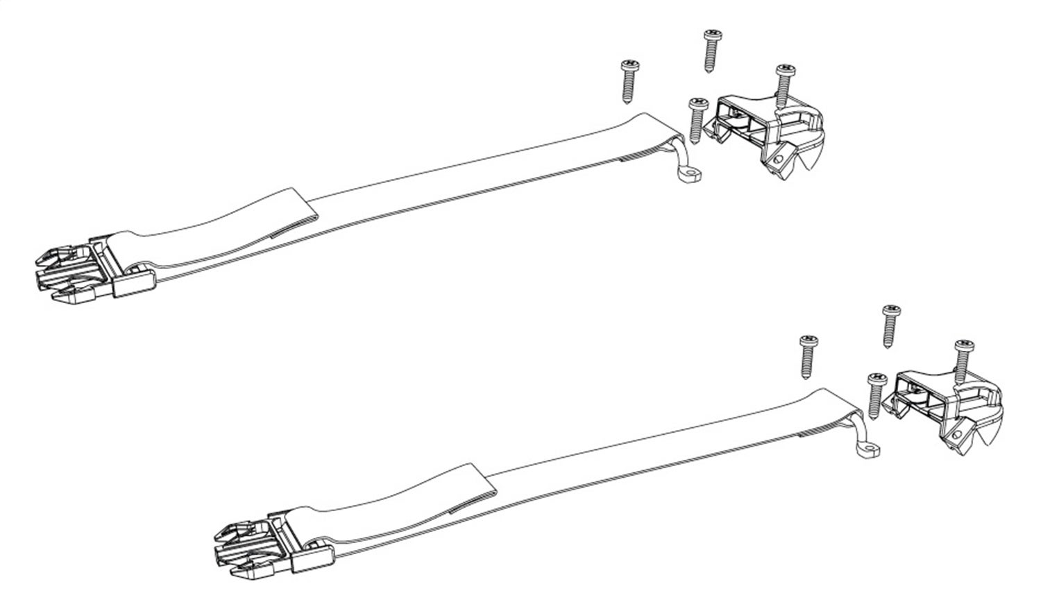 Bak Industries Parts-356A0003 Bakflip Buckle Kit   Bakflip Buckle Kit
