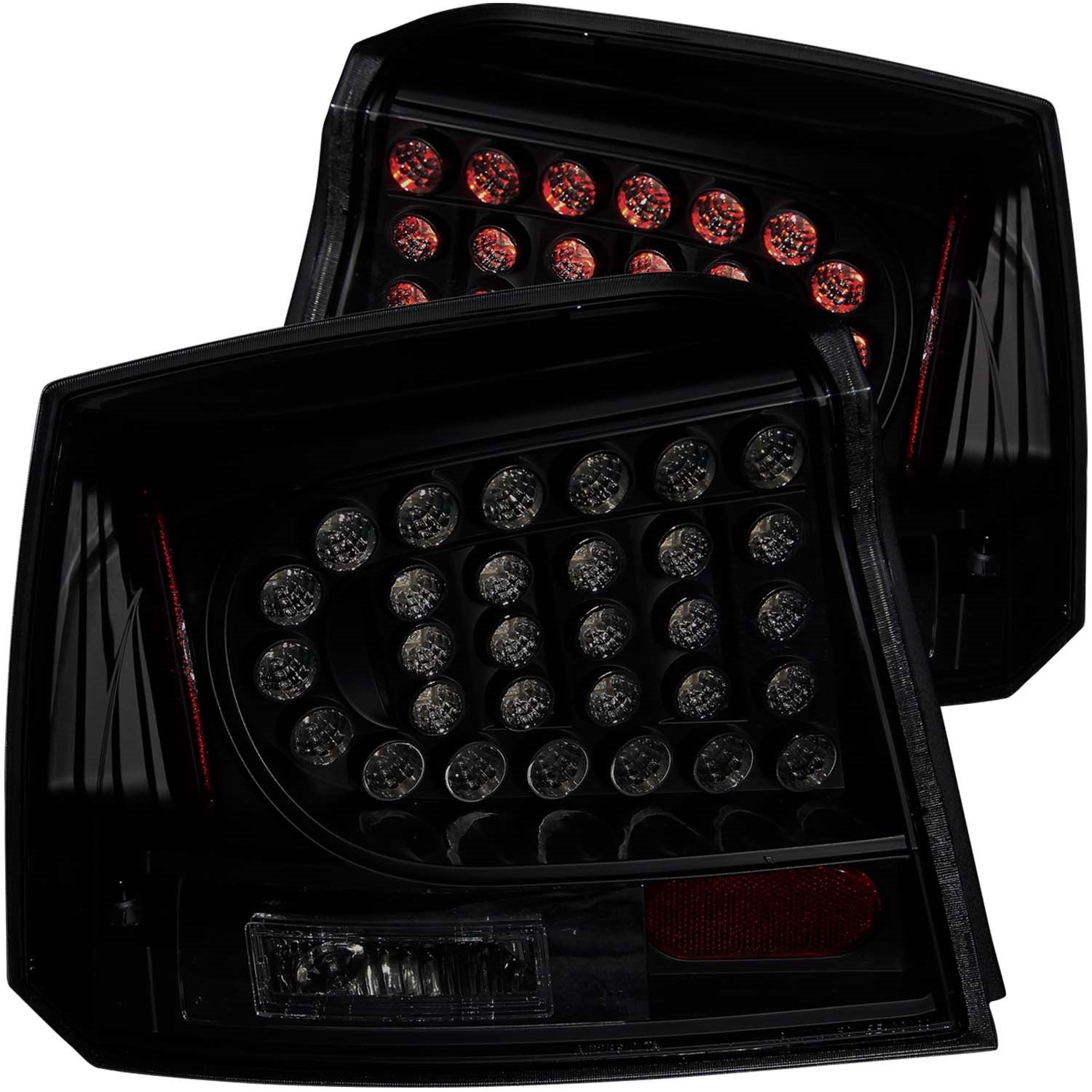 Anzo Usa 321229 Tail Light Assembly Fits 06-08 Charger   Tail Light Assembly