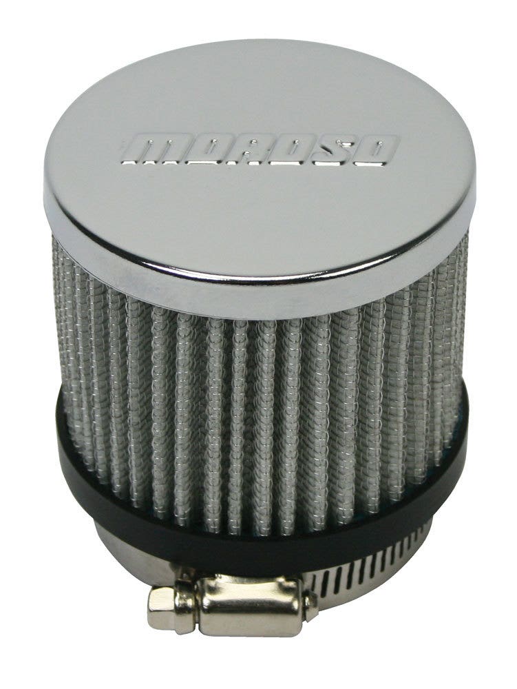 Moroso 68818 Valve Cover, Breather,2 Id,Non-Hooded   Valve Cover, Breather,2