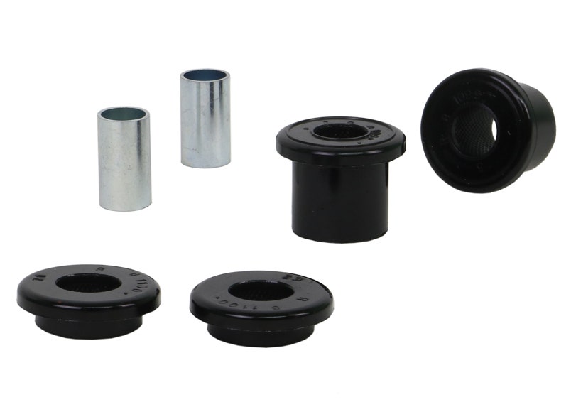 Whiteline W81099 Bushing Kit, Black  Radius Arm Bushing Radius Arm Bracket