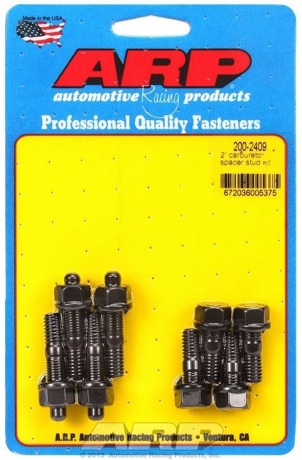 Arp 200-2409 Black Oxide 5/16" Thread 1.250" And 1.700" Oal Carburetor Stud With