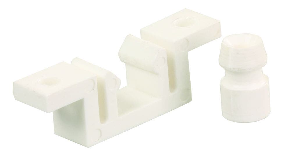 Jr Products 81855 Closet/Folding Door Latch And Strike   Entry Door Latch;