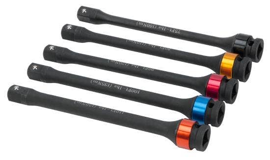 Performance Tool W32903 5-Piece Torque Limiting Extension Set Socket Extension