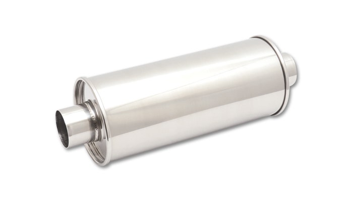 Vibrant Performance 1124 Streetpower Round Muffler   Streetpower Round Muffler