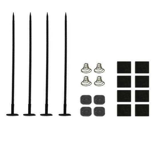 Mishimoto - Mmfanmount Electric Fan Mounting Kit, Black  - Mmfanmount Electric