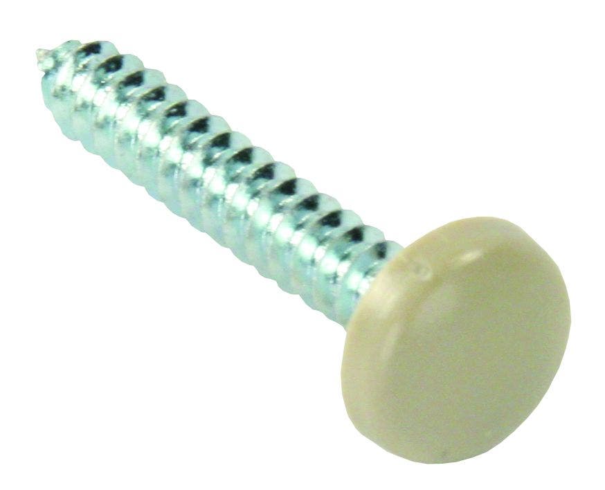 Jr Products 20425 Kappet Screws With Covers, Pack Of 14 - Beige   Screw; Thread