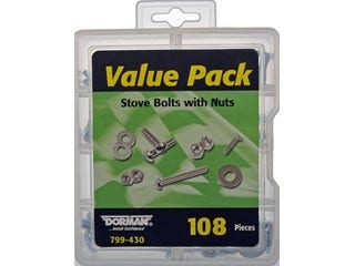 Dorman - Autograde Stove Bolt Assortment P/N:799-430  Stove Bolt Assortment P/N: