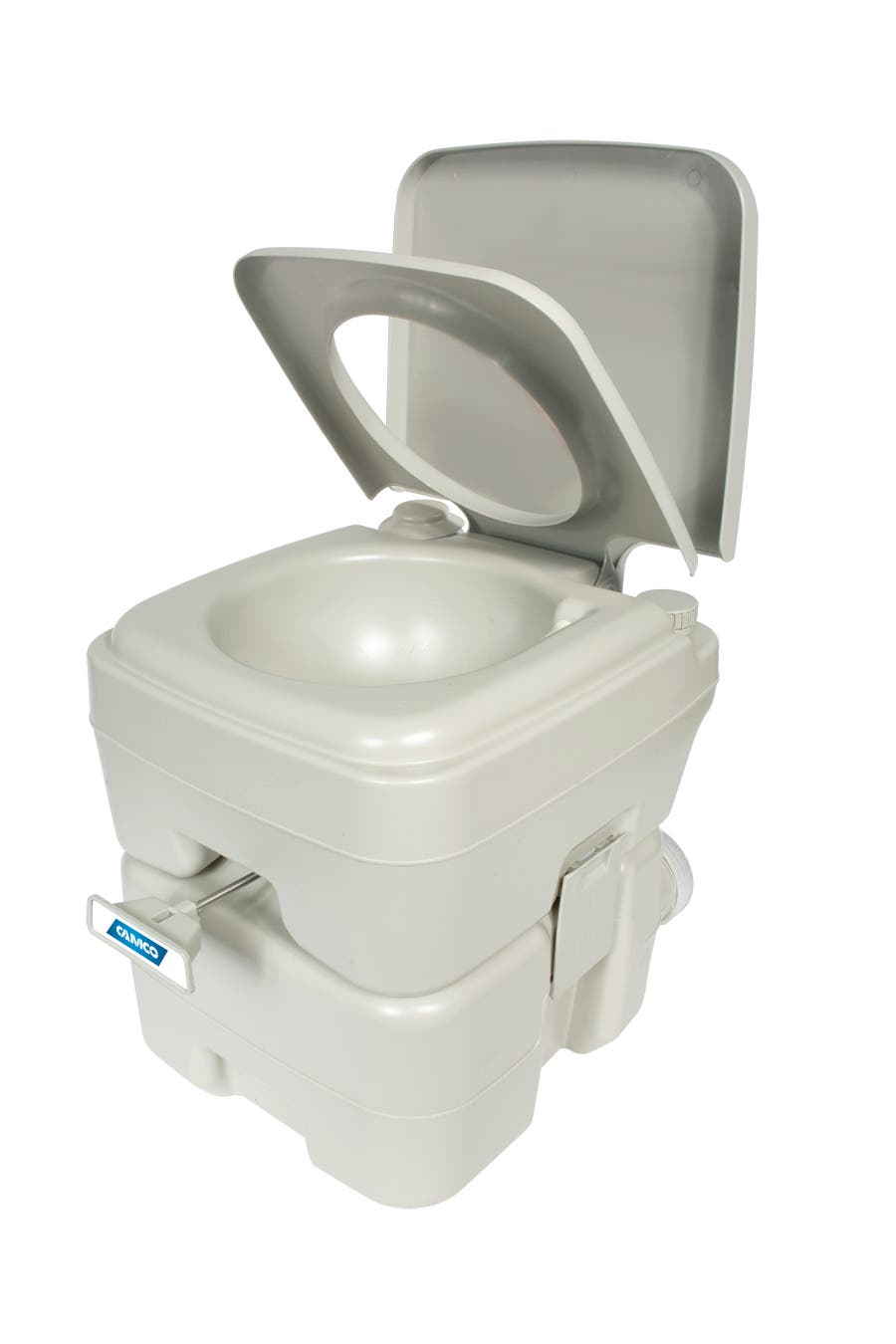 Camco Portable 5.3 Gallon Toilet With Tst 10 Pk Blue Enzyme Toilet Chemical