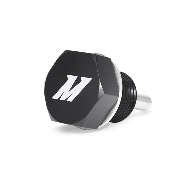 Magnetic Oil Drain Plug M18 X 1.5 Black Mishimoto Magnetic Oil Drain Plug M18 X
