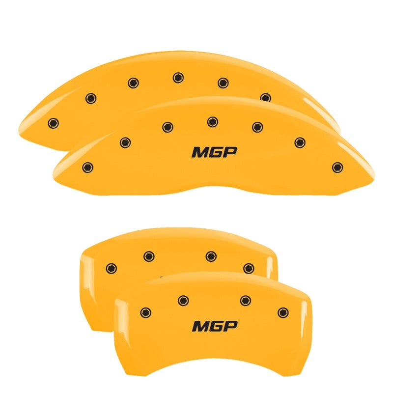 Mgp Caliper Covers 12197Srtrrd Red Powder Coat Finish Front And Rear Caliper