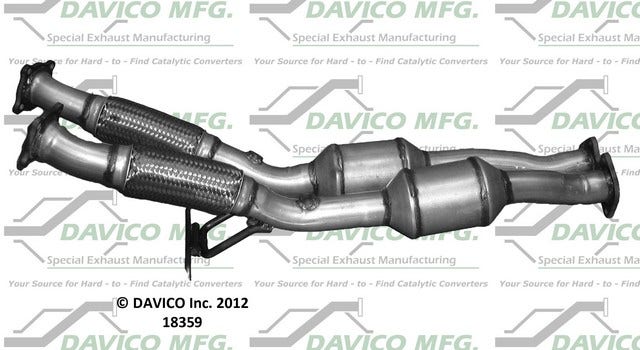 Davico Mfg Catalytic Converter P/N:18359  Catalytic Converter P/N: