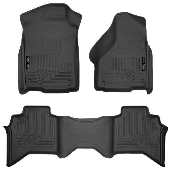 Husky Liners 98031 Weatherbeater Floor Liner Fits Ram 1500 Ram 2500 Ram 3500