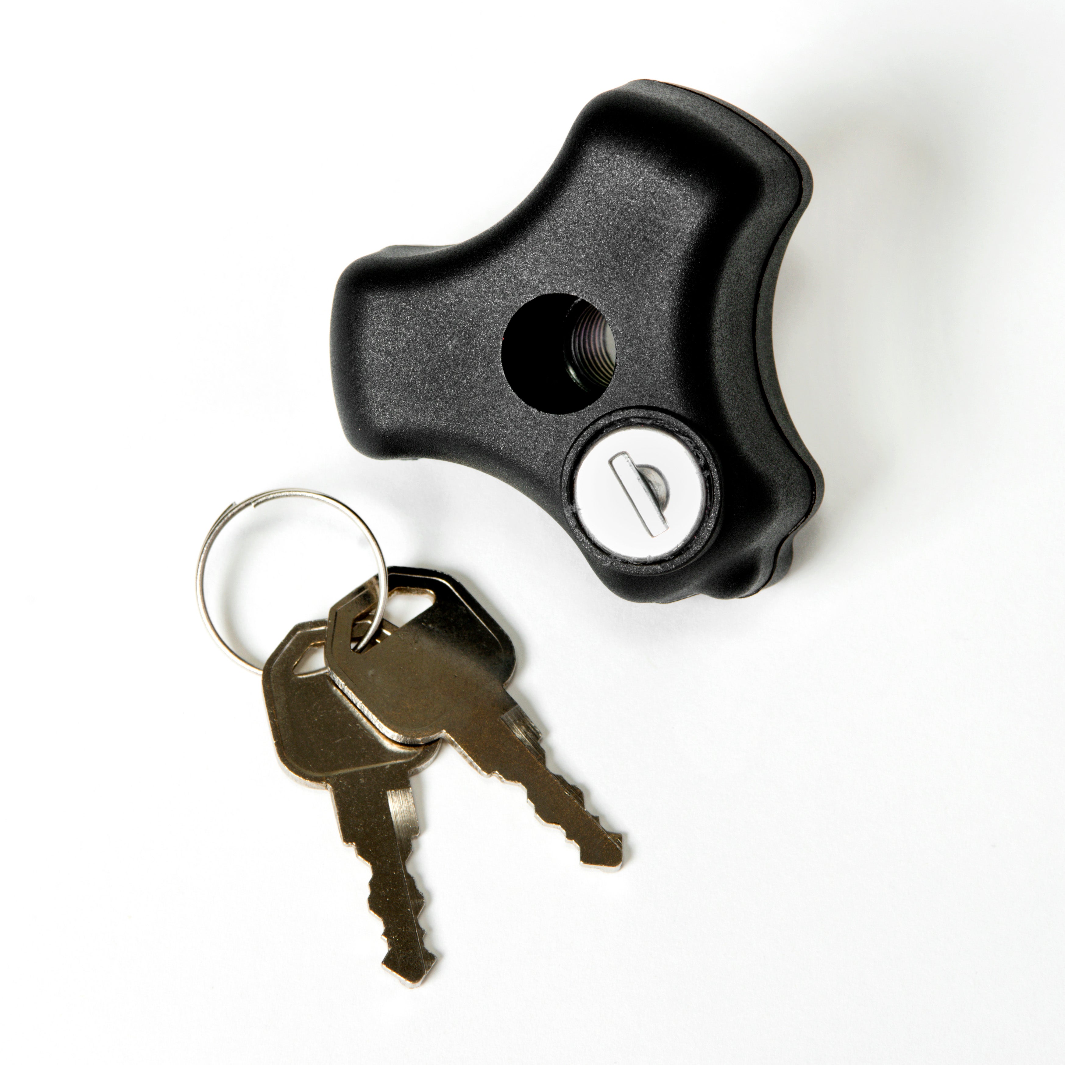 Hi-Lift Vers-Lk Versatile Locking Knob , Black   Jack Mount Lock  Compatibility