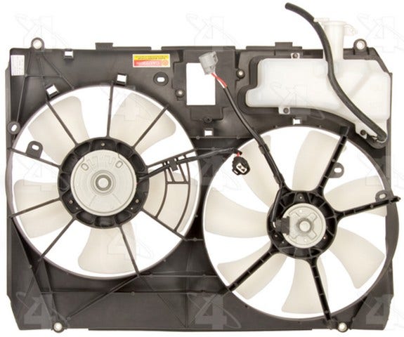 Four Seasons Dual Radiator And Condenser Fan Assembly P/N:75632  Dual Radiator