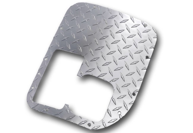 Warrior Products 90740 Shifter Cover With 2 Cutouts For Jeep Yj 87-96   Manual