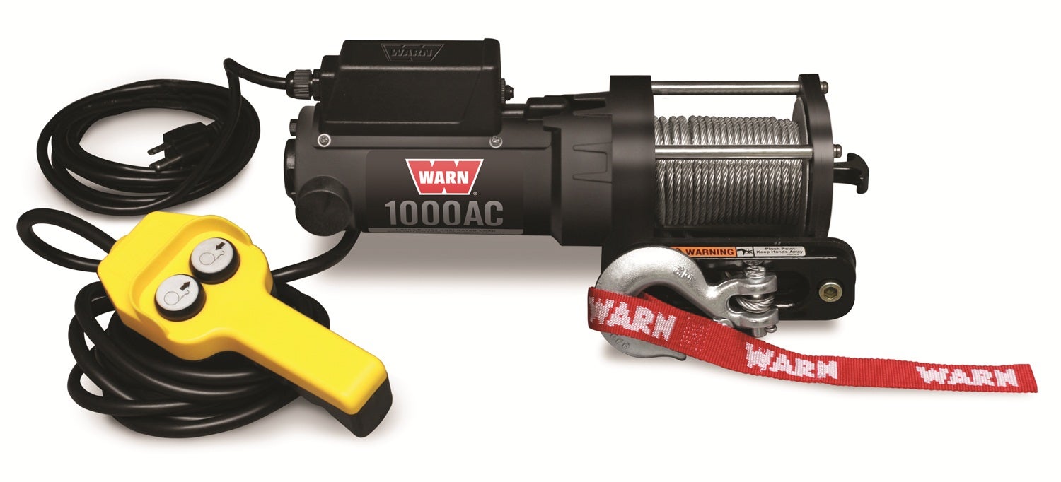 Warn 80010 1000 Ac Winch  Industries  Winch 1000Ac Series; Max Amp Draw/ Line