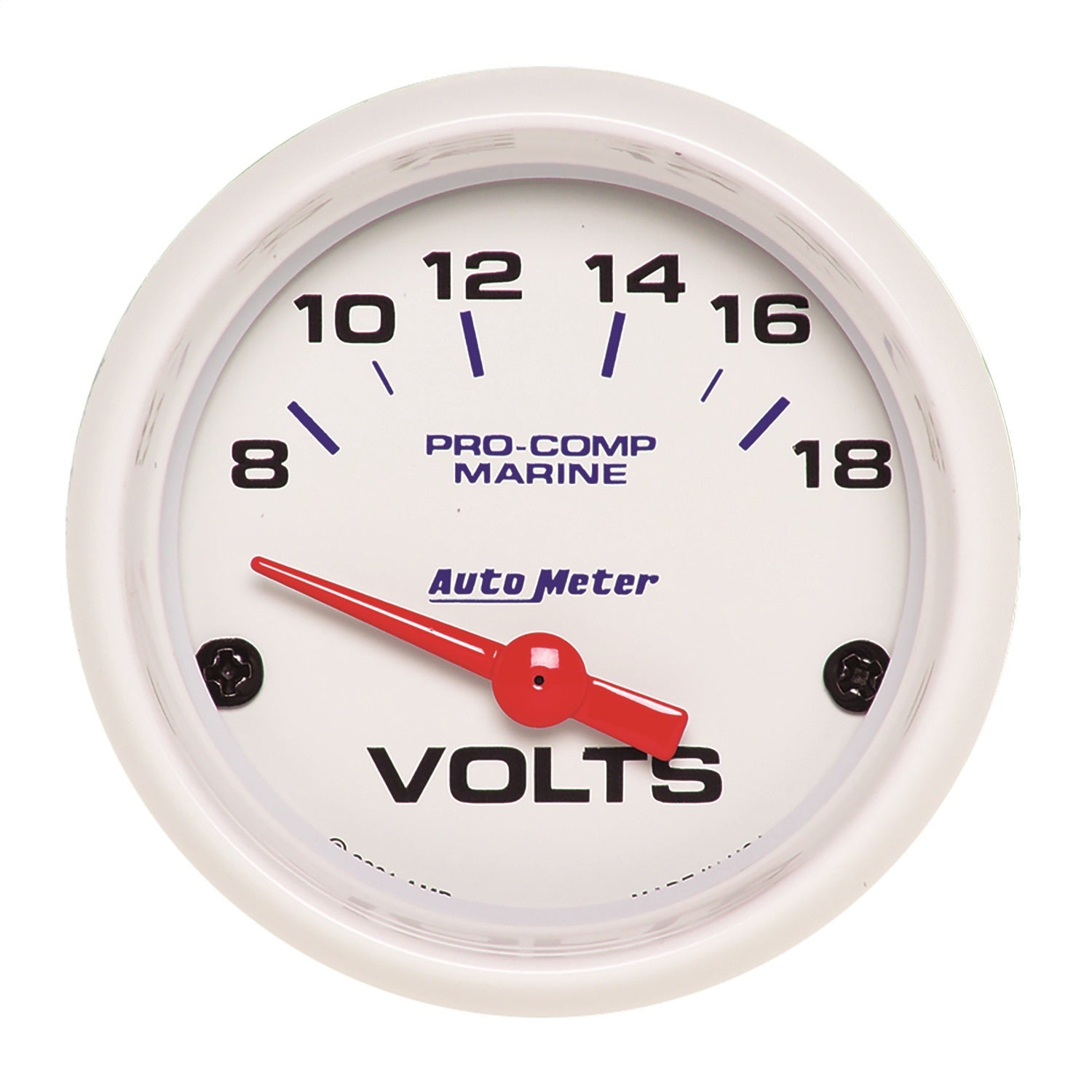 Autometer 200756 Marine Electric Voltmeter Gauge   Marine Electric Voltmeter