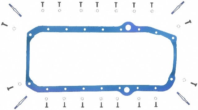 Fel-Pro Engine Oil Pan Gasket Set P/N:Os 34510 T  Permadryplus (R) Oil Pan